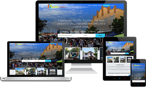 Redcliffe Tourism displayed beautifully on multiple devices